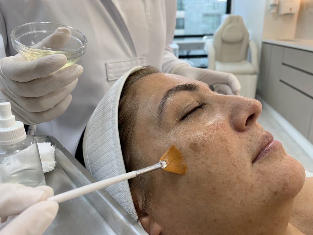 Waiting room at IKI Skin Experts in Usaquén, Bogotá