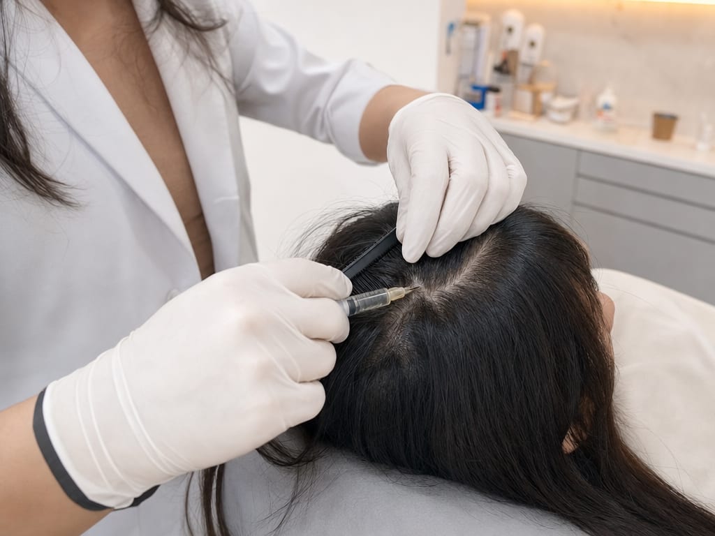 Consultorio de IKI Skin Experts en Usaquén, Bogotá, donde se hace la valoración capilar