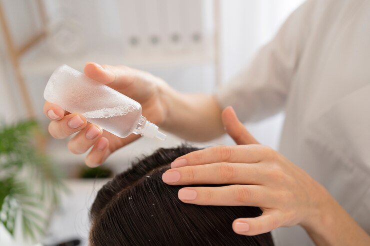 Close up doctor applying treatment 23 2149311381 1 · ¿Cuáles son las causas de la dermatitis seborreica?