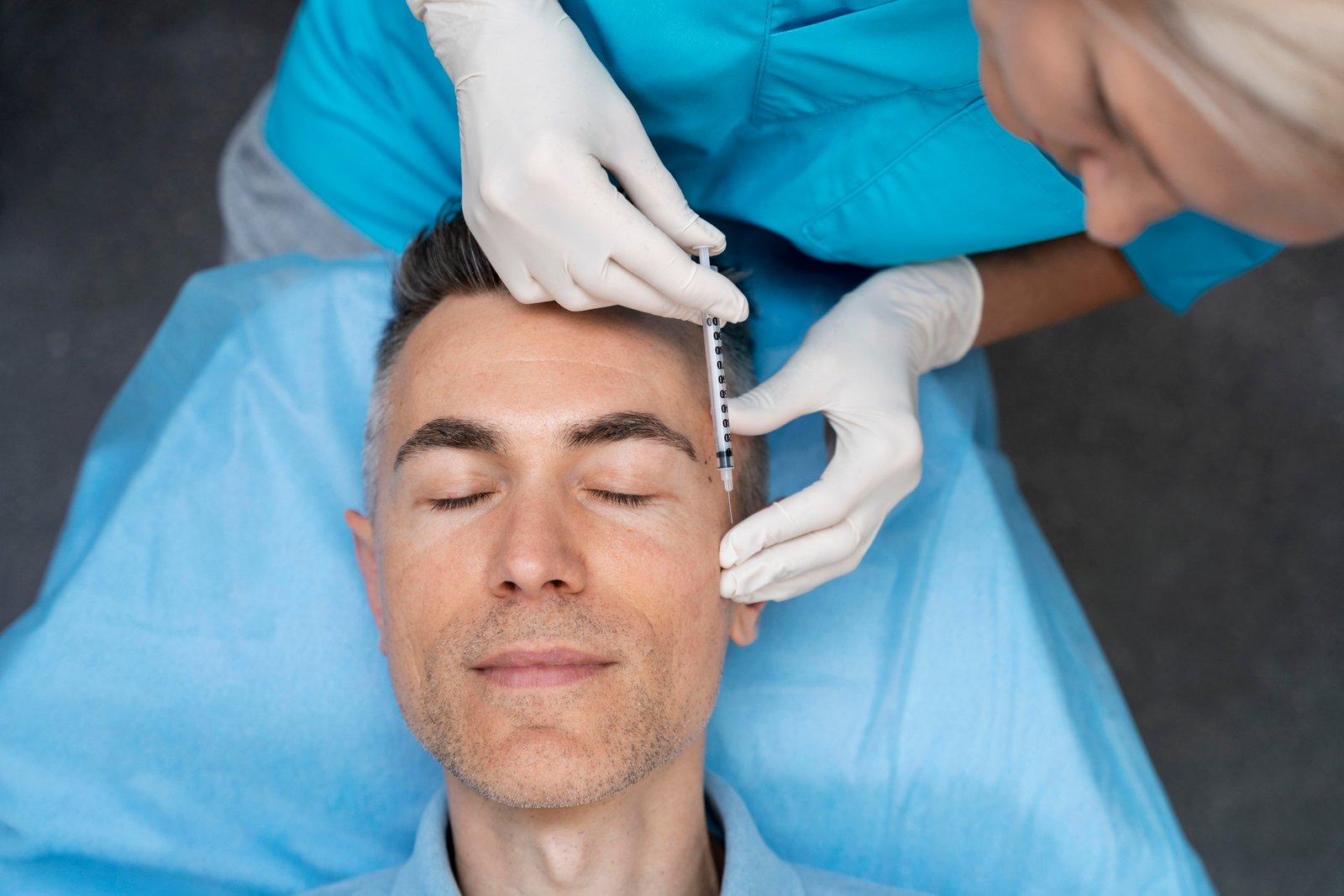 Botox is one of the most popular aesthetic treatments for older men