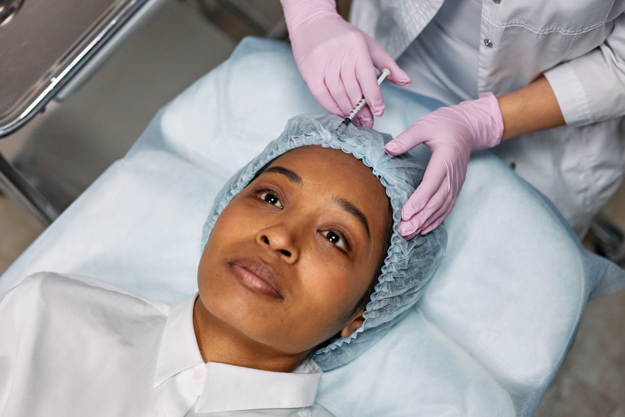 Aesthetic procedures at the clinic