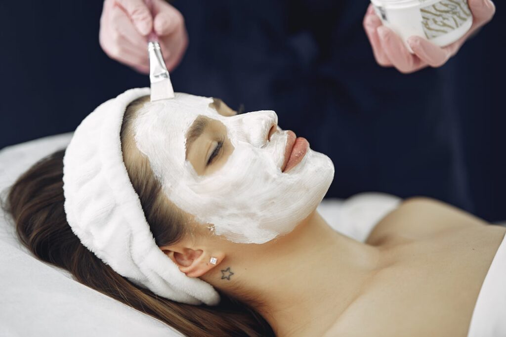 Facial con pantenol para la piel